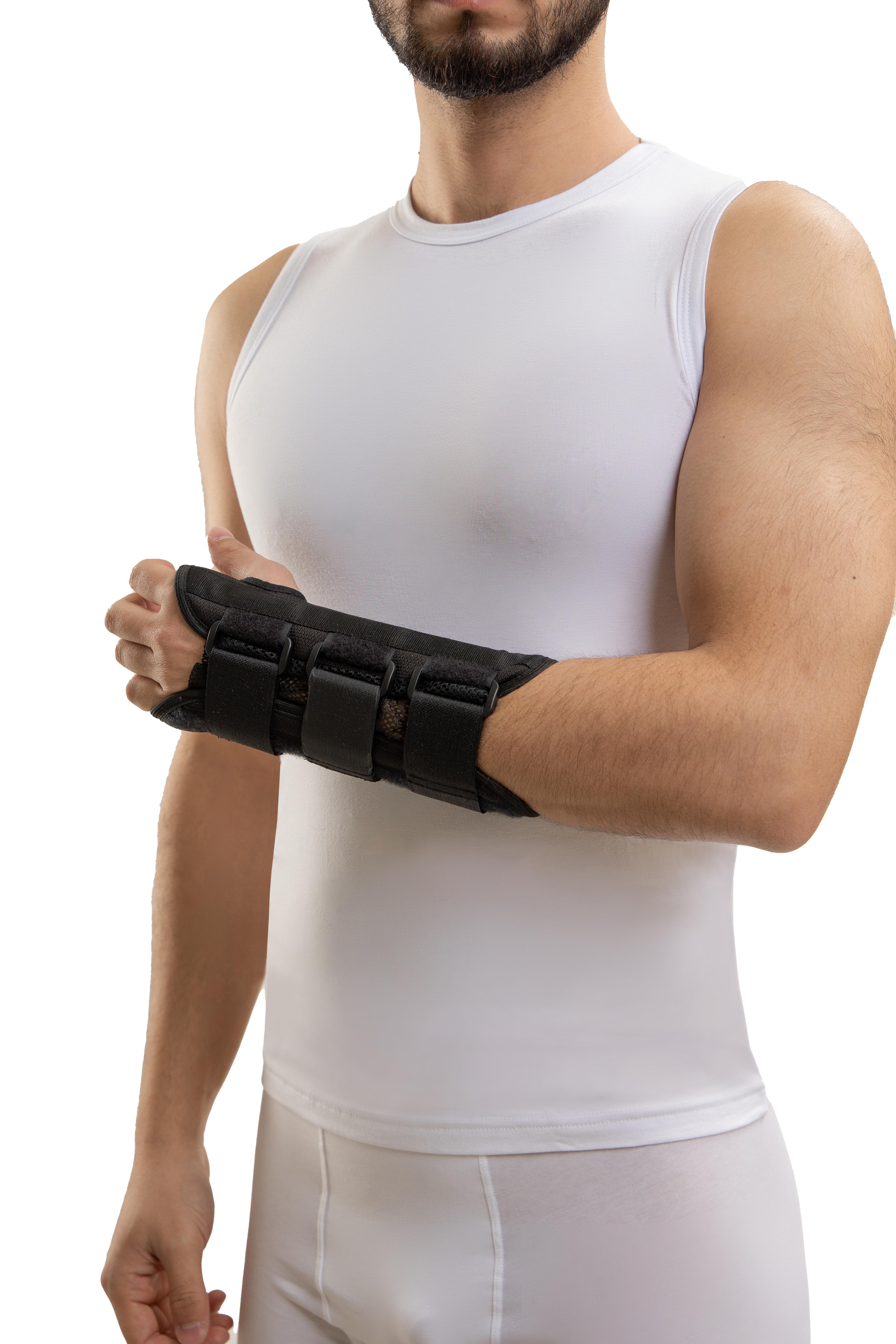 Wrist bandage (orthosis).