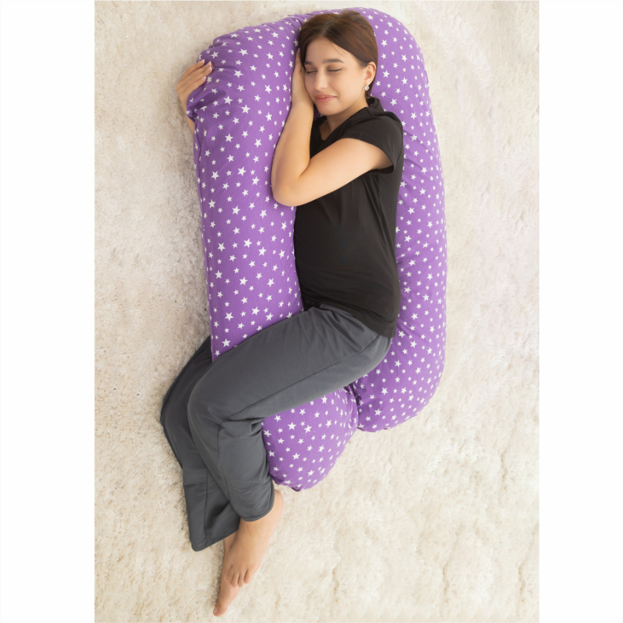 Pregnancy pillow (figure-eight and U-shaped)