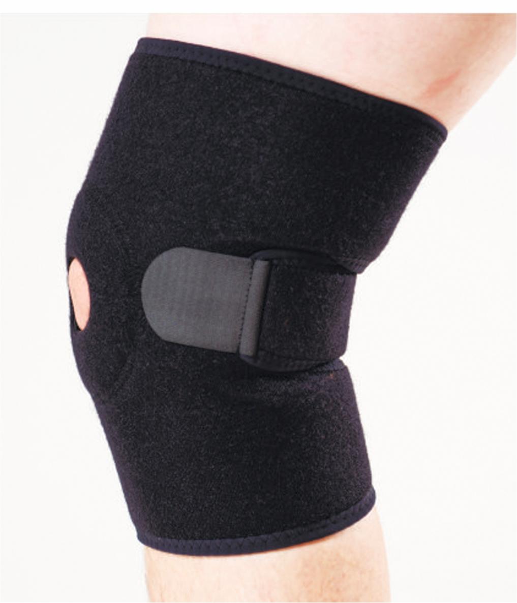A medical neoprene bandage for knee joint fixation (adjustable)  