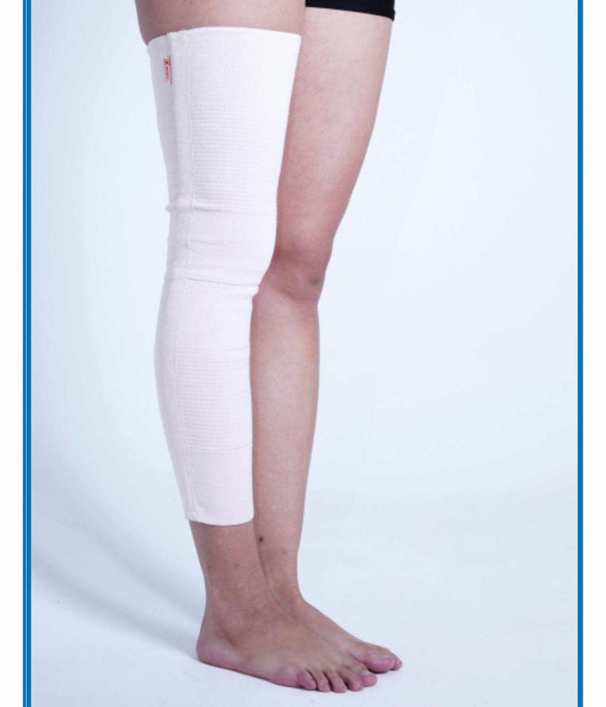 Elastic compression gaiters