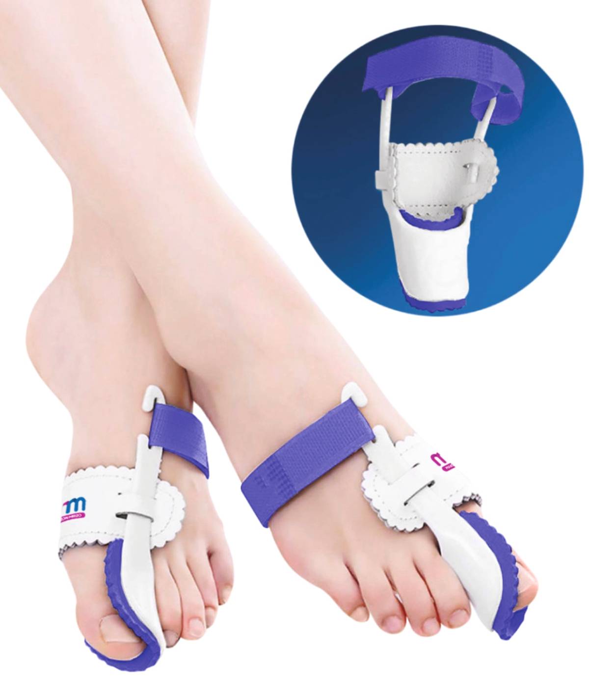 Nighttime valgus splint for the big toe