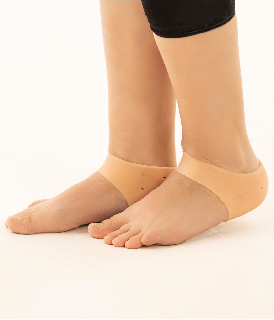 Silicone heel pad