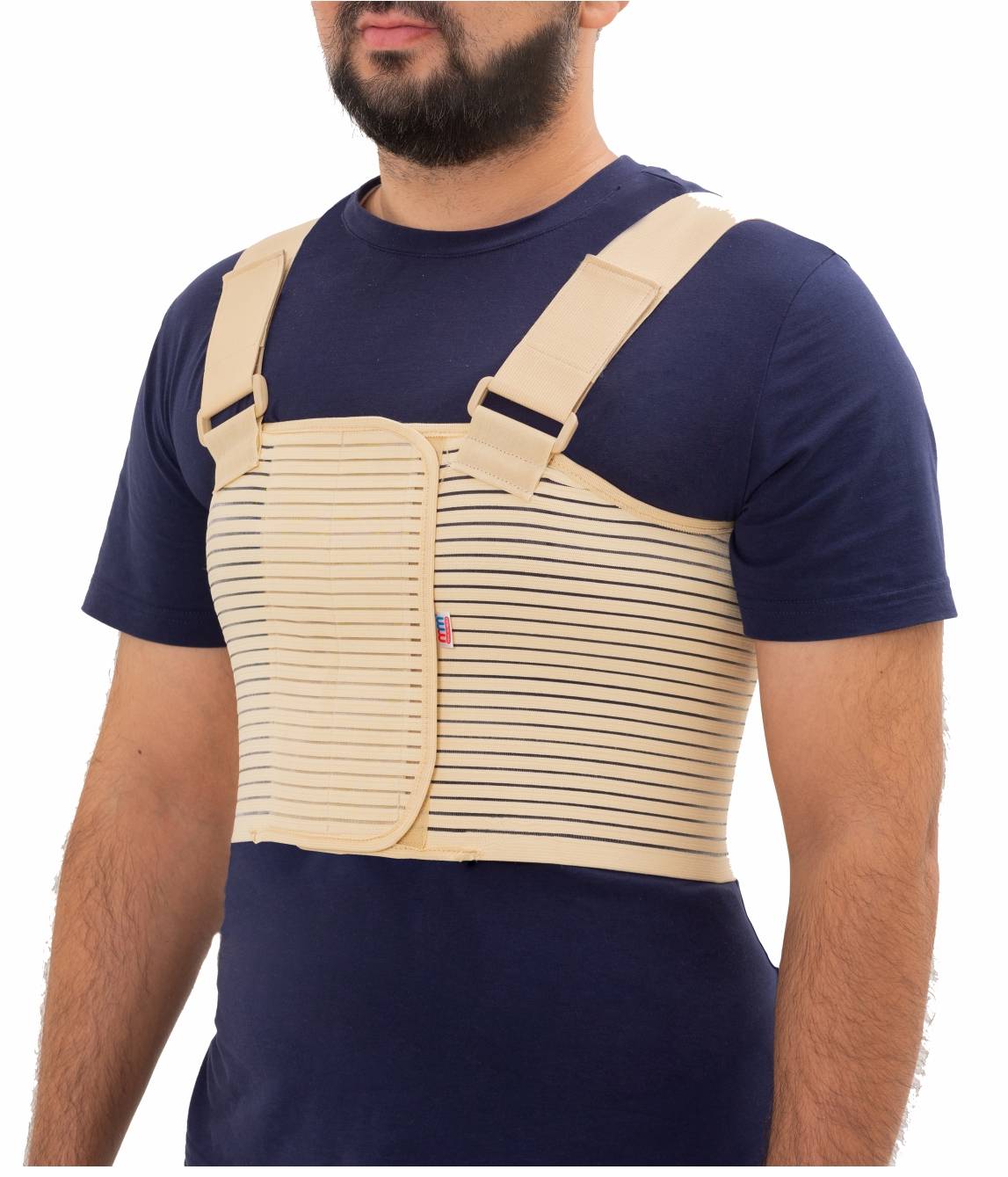 Postoperative bandage for fixation of the chest