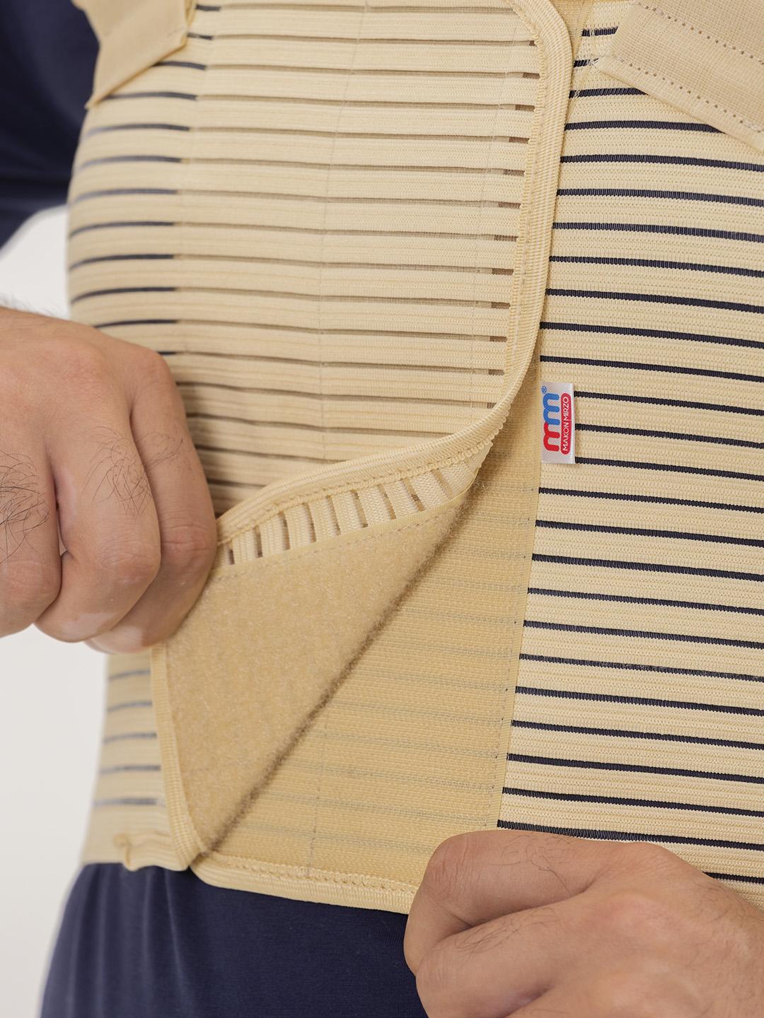 Postoperative bandage for fixation of the chest