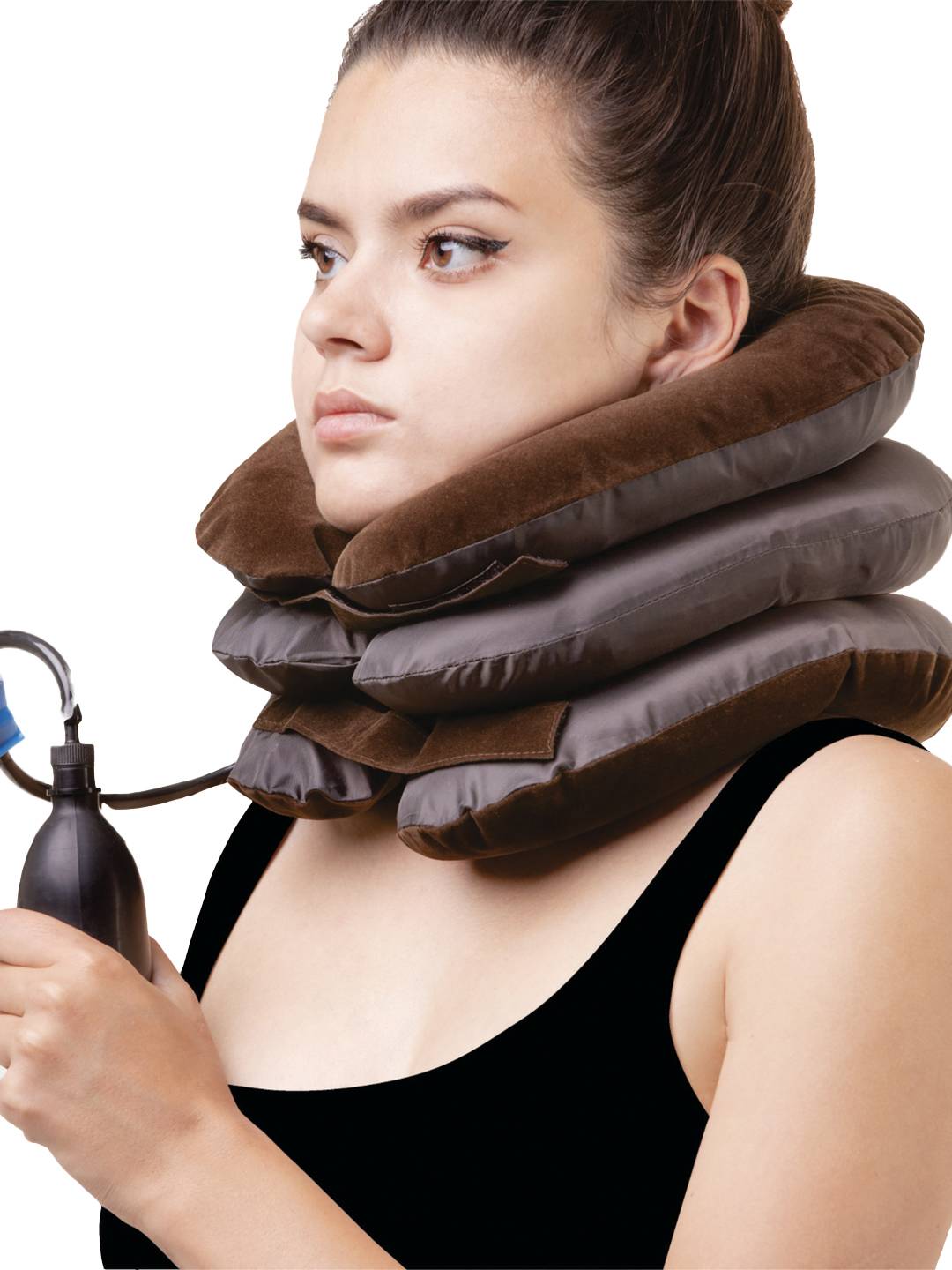 Orthopedic collar inflatable orthopedic collar