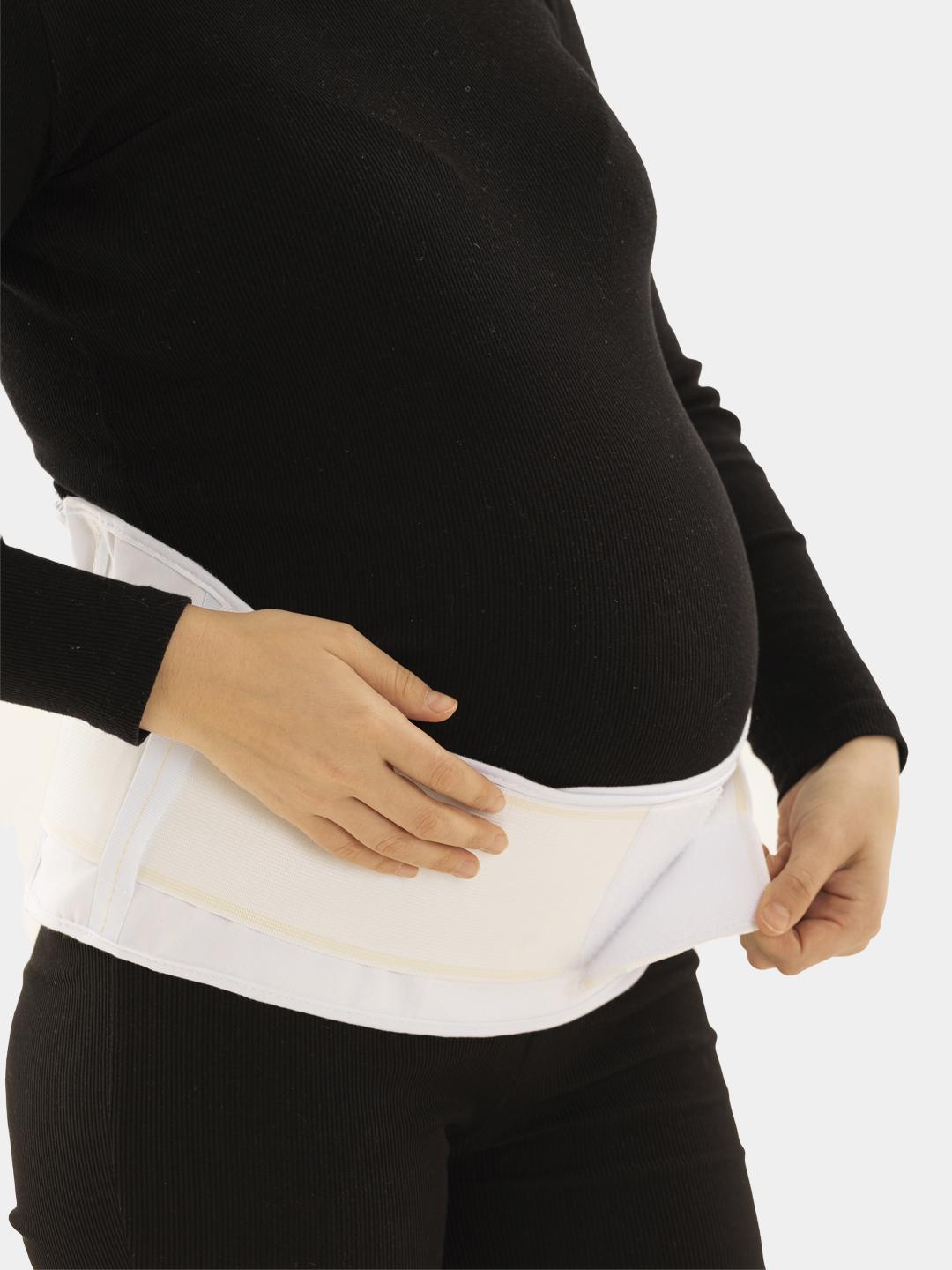 Elastic prenatal bandage (with rigid inserts)
