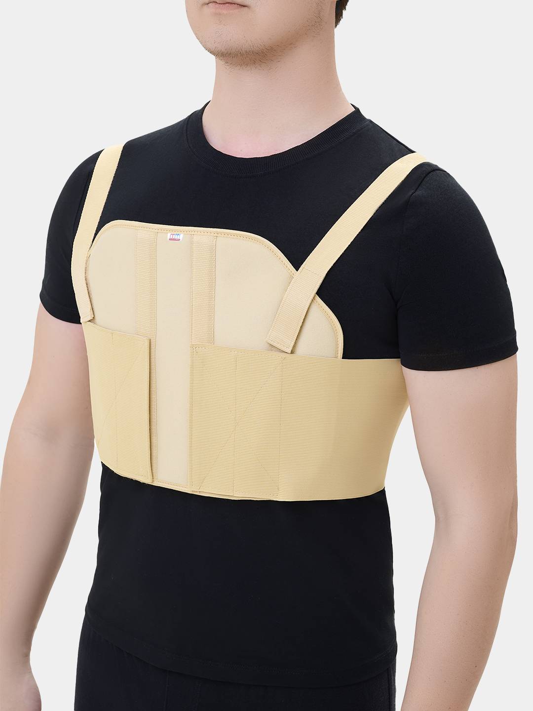 Medical postoperative bandage for fixing the chest